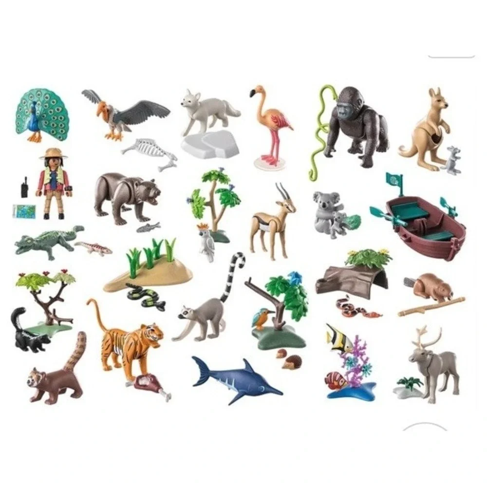 (b41/5)Playmobil 71006 Wiltopia DIY Advent Calendar : Animals Around the World